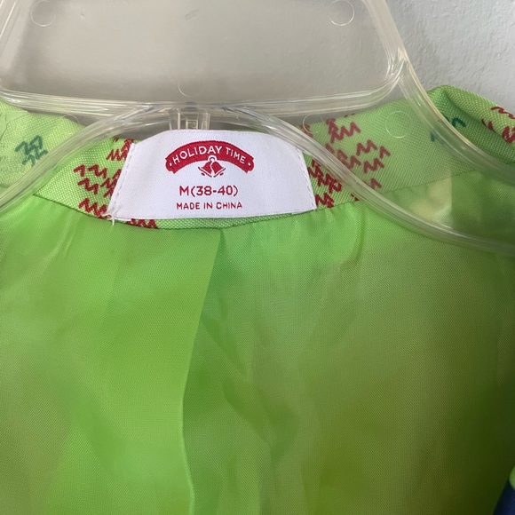 MENS CHRISTMAS SUIT COAT - Picture 6 of 6